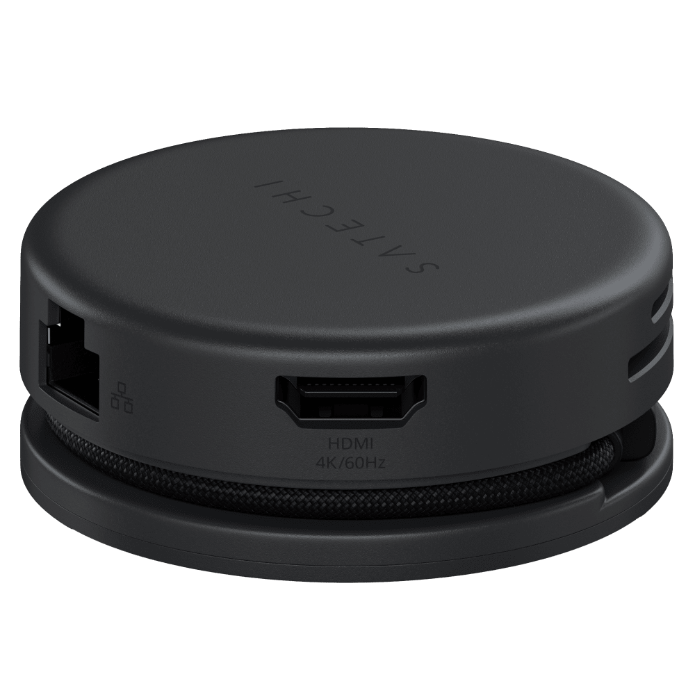 Wholesale cell phone accessory Satechi - OntheGo 7-in-1 Multiport Adapter - Space Black