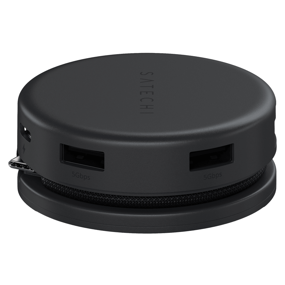 Wholesale cell phone accessory Satechi - OntheGo 7-in-1 Multiport Adapter - Space Black