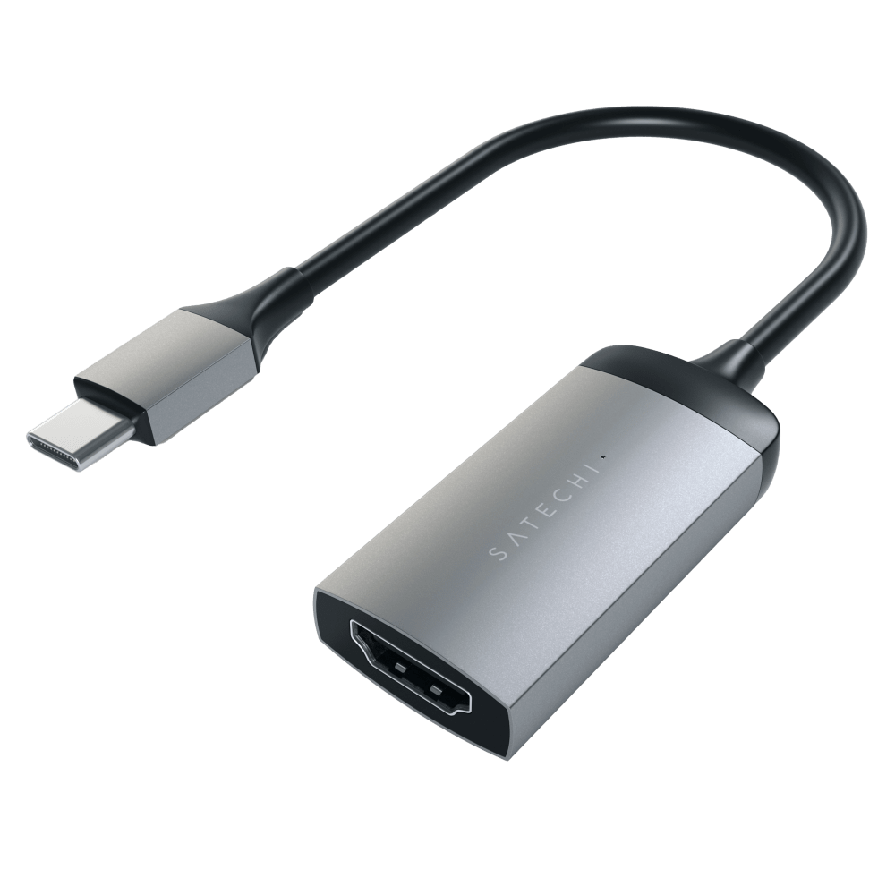 Wholesale cell phone accessory Satechi - Aluminum USB C to HDMI 4K 60Hz Adapter - Space Gray