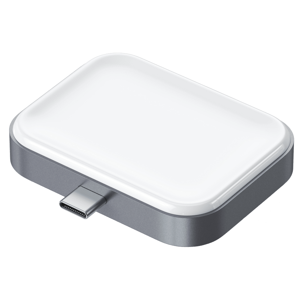 Wholesale cell phone accessory Satechi - USB C Wireless Charging Dock for Apple Airpods - Space