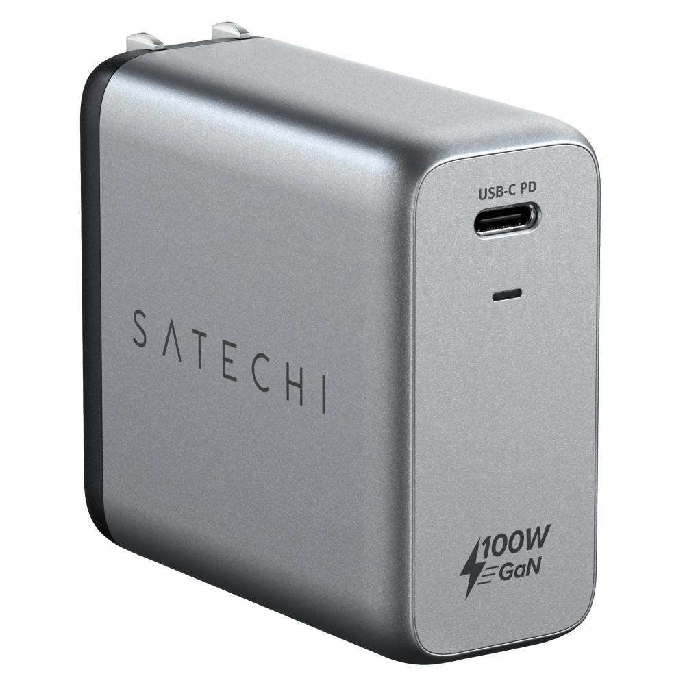 Wholesale cell phone accessory Satechi - USB C PD Wall Charger 100W - Space Gray