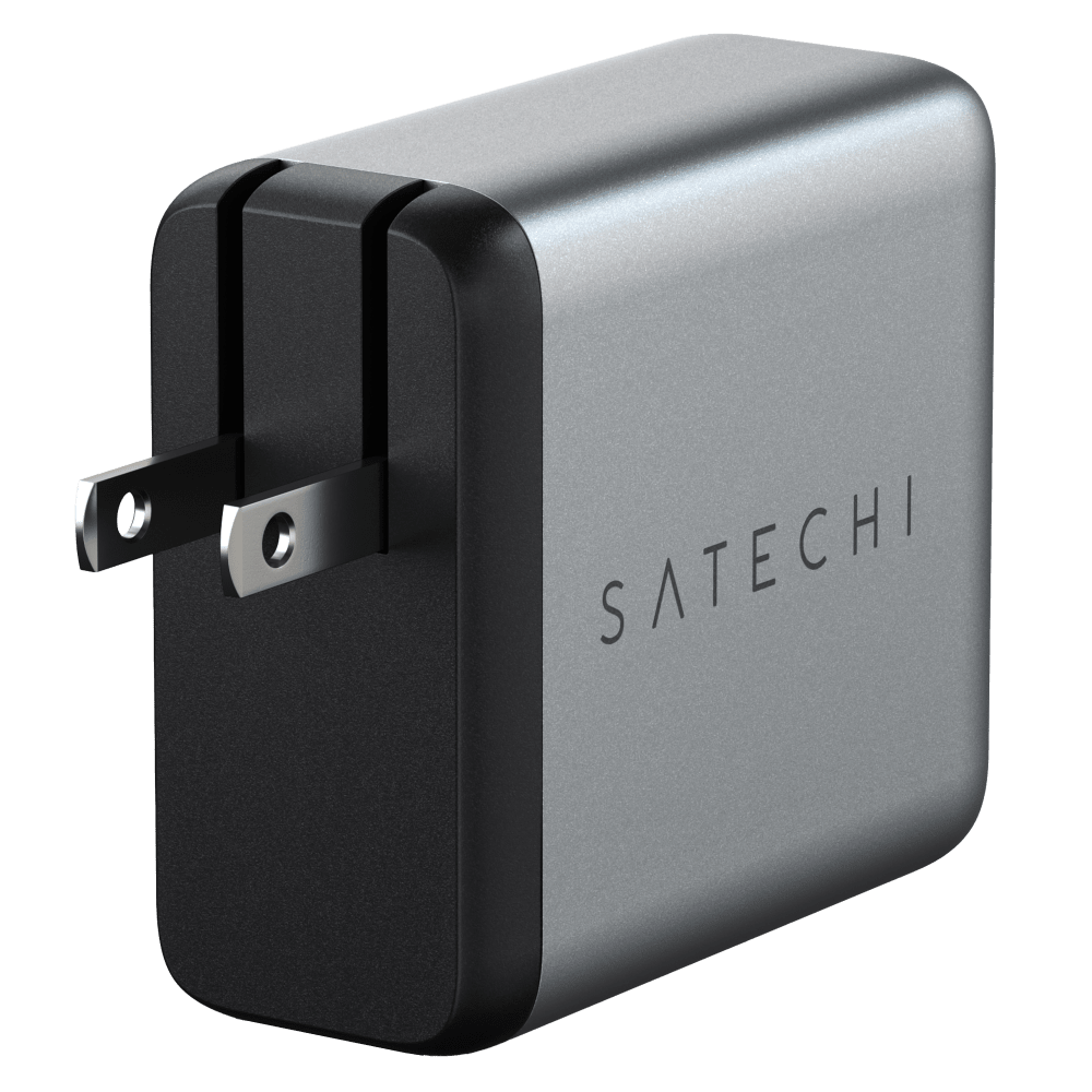 Wholesale cell phone accessory Satechi - USB C PD Wall Charger 100W - Space Gray