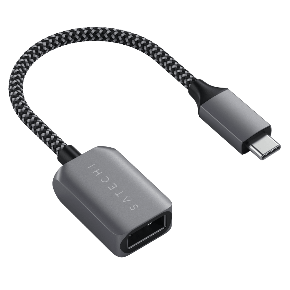 Wholesale cell phone accessory Satechi - USB A 3.0 to USB C Adapter - Space Gray