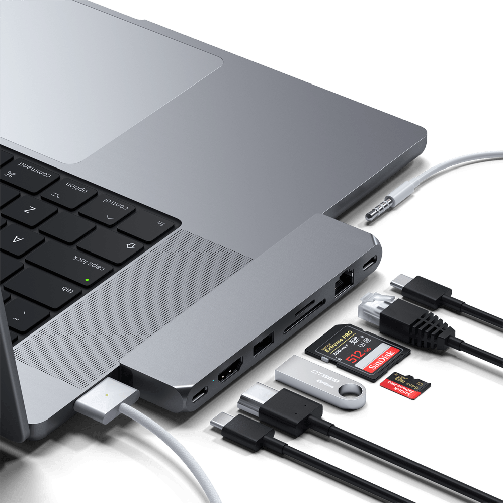 Wholesale cell phone accessory Satechi - Pro Hub Adapter Max - Space Gray