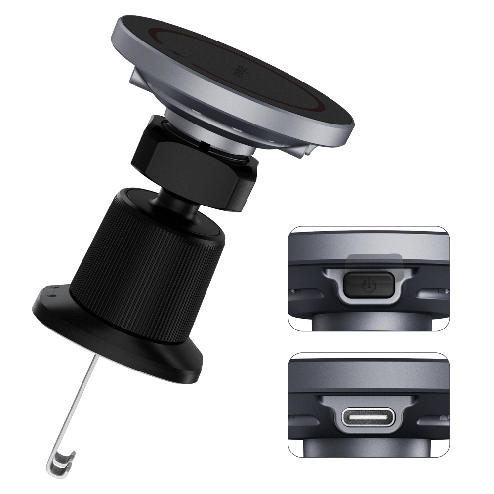 Wholesale cell phone accessory prodigee - Magneteek Car Mount - Black