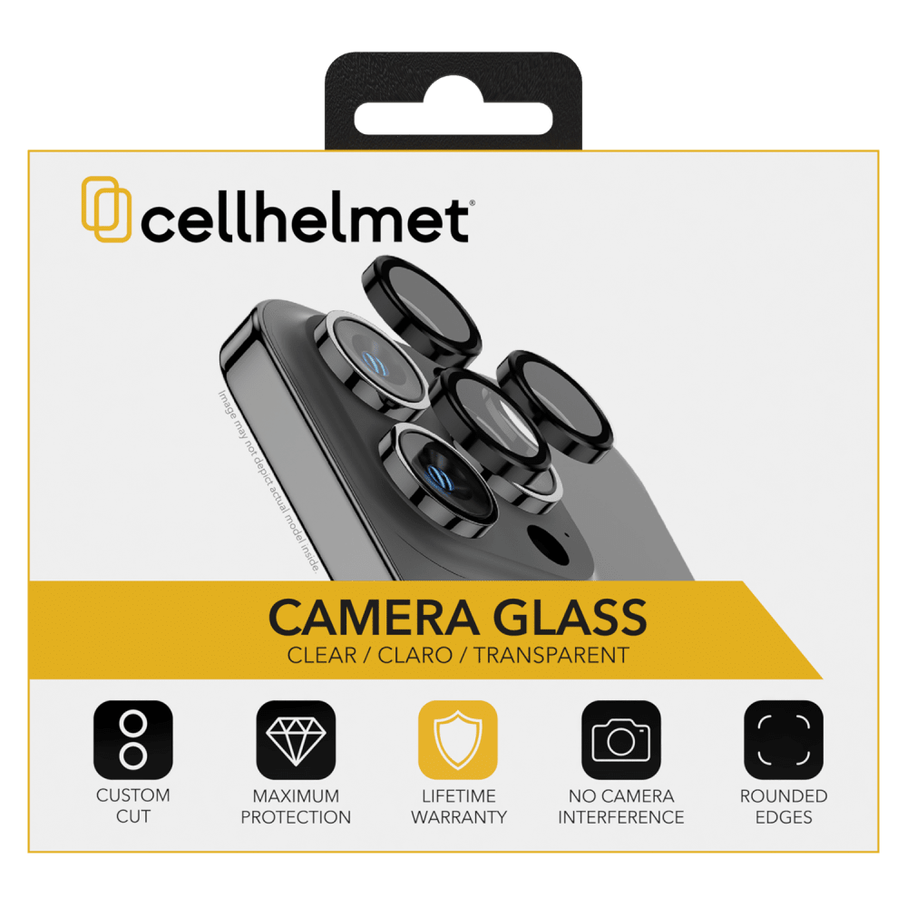 Wholesale cell phone accessory cellhelmet - Tempered Glass Camera Screen Protector for Apple