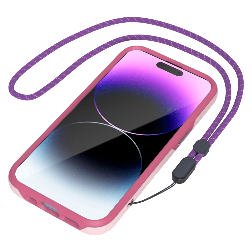 Wholesale cell phone accessory cellhelmet - Phone Tether Strap - Lilac Blossom Purple