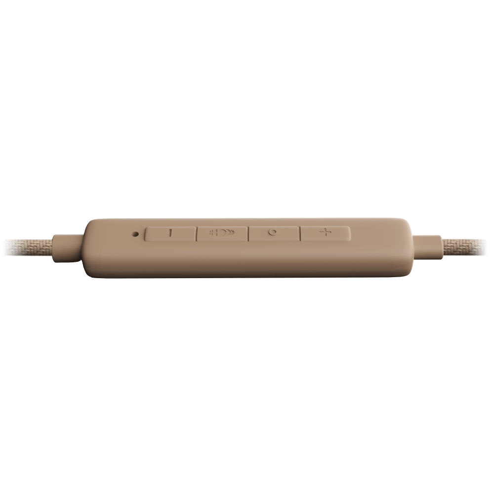 Wholesale cell phone accessory Sudio - V3 Pro Noise Cancelling Wired Earbuds - Caramel