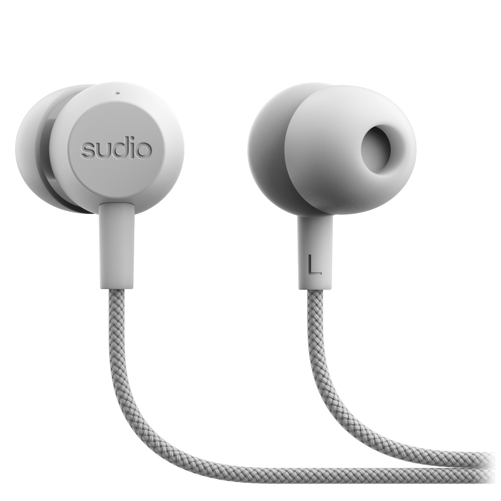 Wholesale cell phone accessory Sudio - V3s Essential Wired Earbuds - White