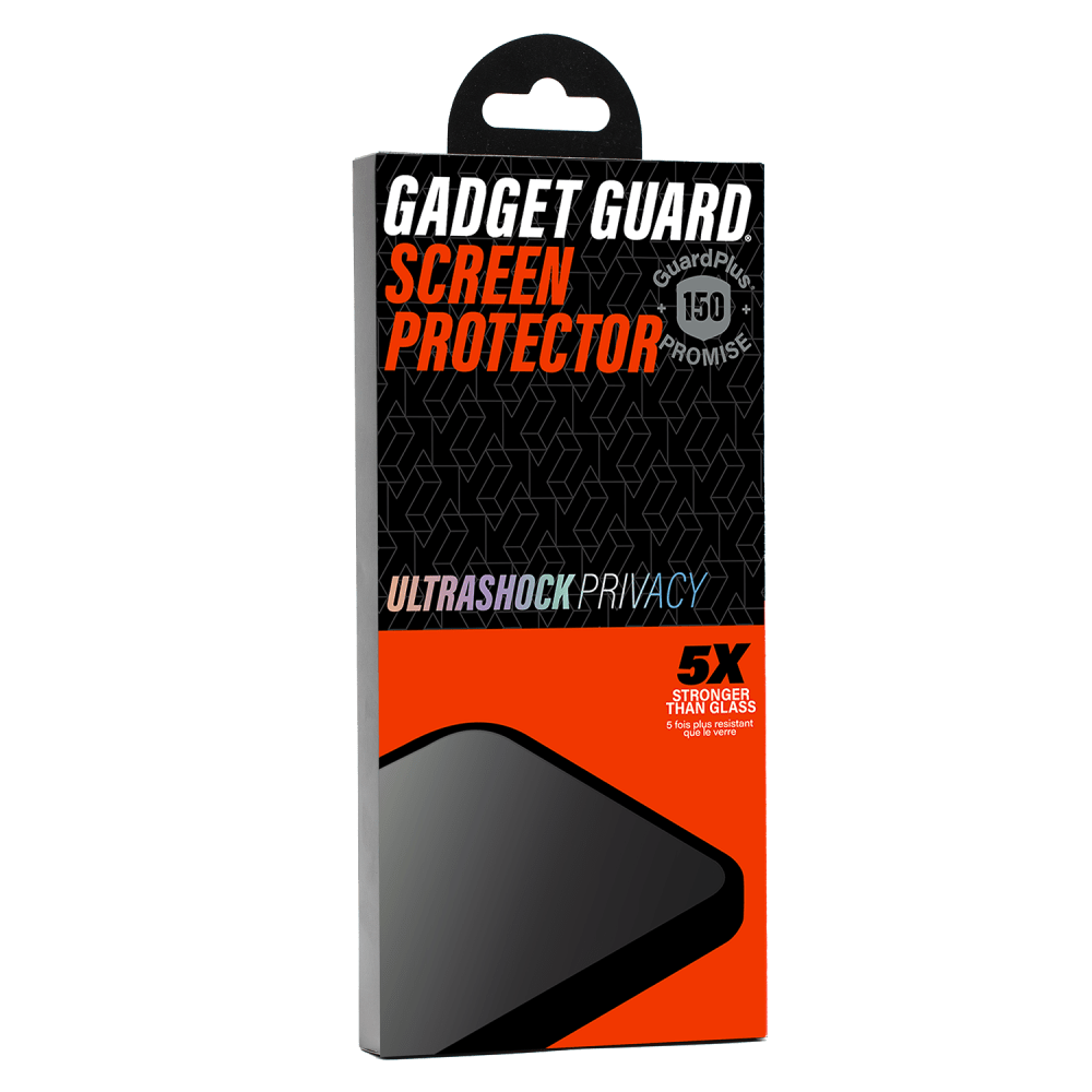 Wholesale cell phone accessory Gadget Guard - Ultrashock Privacy $150 Guarantee Screen Protector