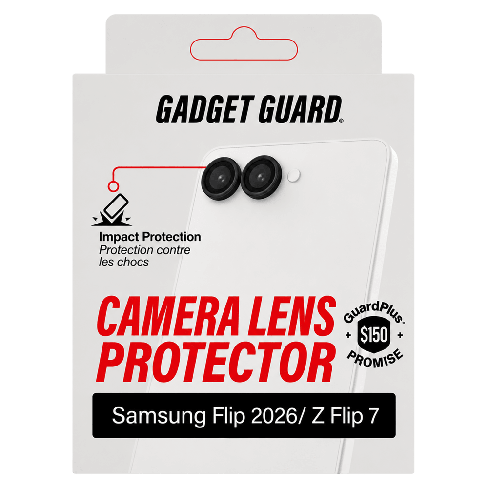Wholesale cell phone accessory Gadget Guard - Camera Glass $150 Guarantee Lens Protector for