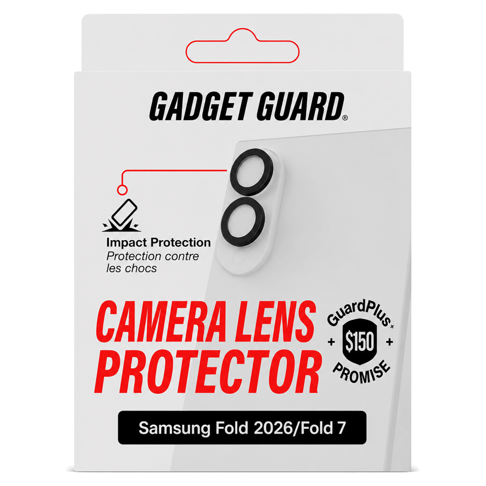 Wholesale cell phone accessory Gadget Guard - Camera Glass $150 Guarantee Lens Protector for