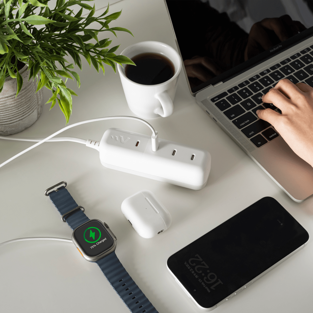 Wholesale cell phone accessory Ventev - 140W 4-Port USB-C Universal ULTRAFAST Multiport Charging