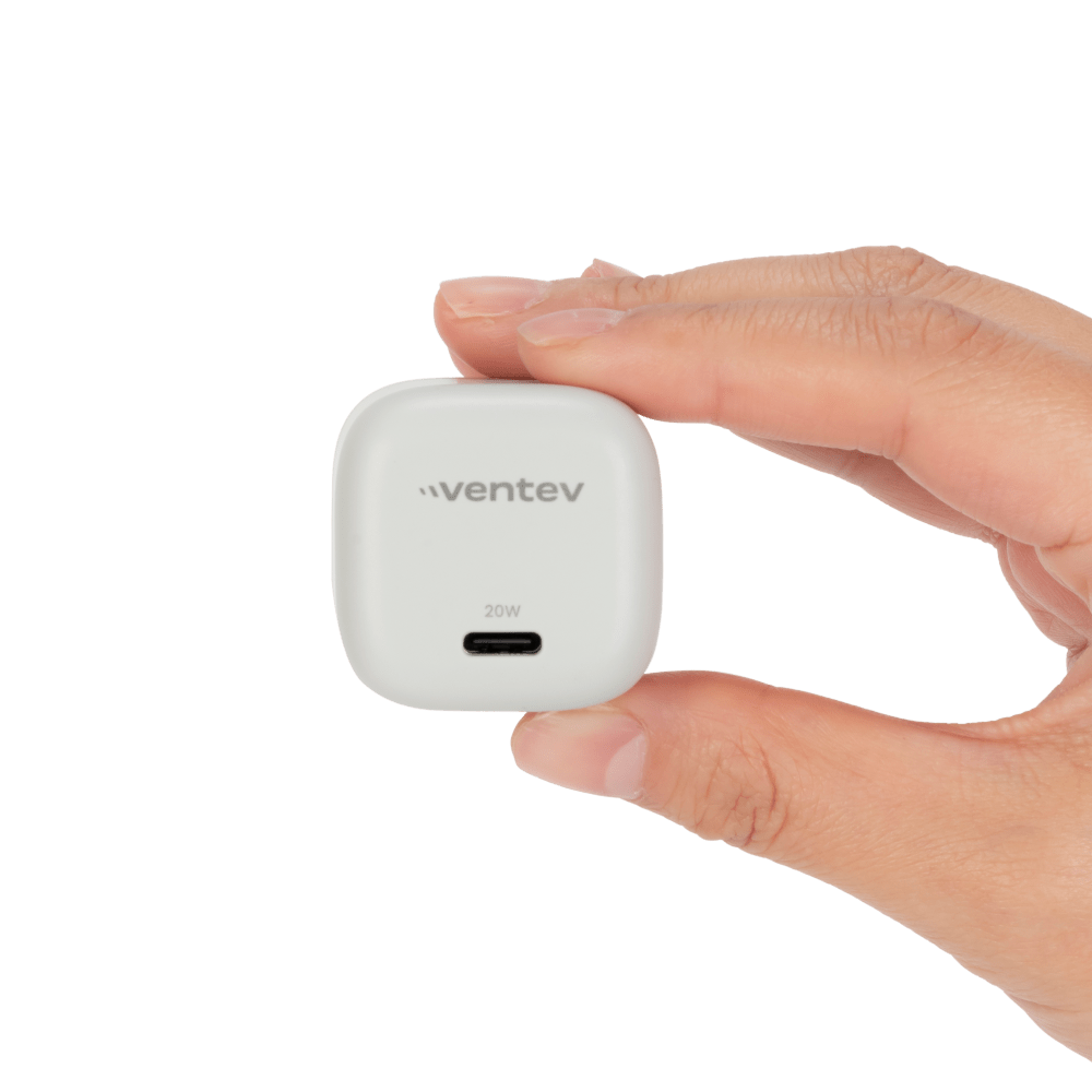 Wholesale cell phone accessory Ventev - 20W ULTRAFAST USB C Universal Mini Wall Charger and