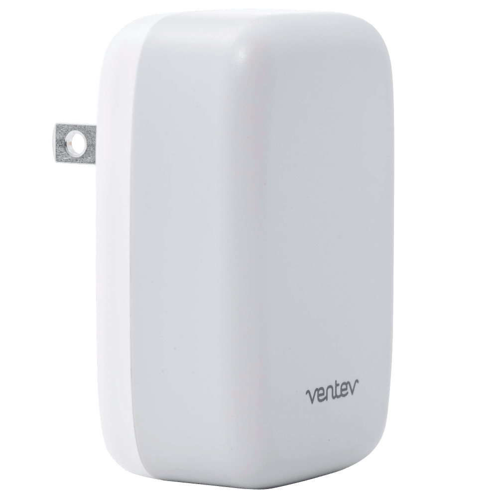 Wholesale cell phone accessory Ventev - 27W Dual USB C and USB A Wall Charger - White