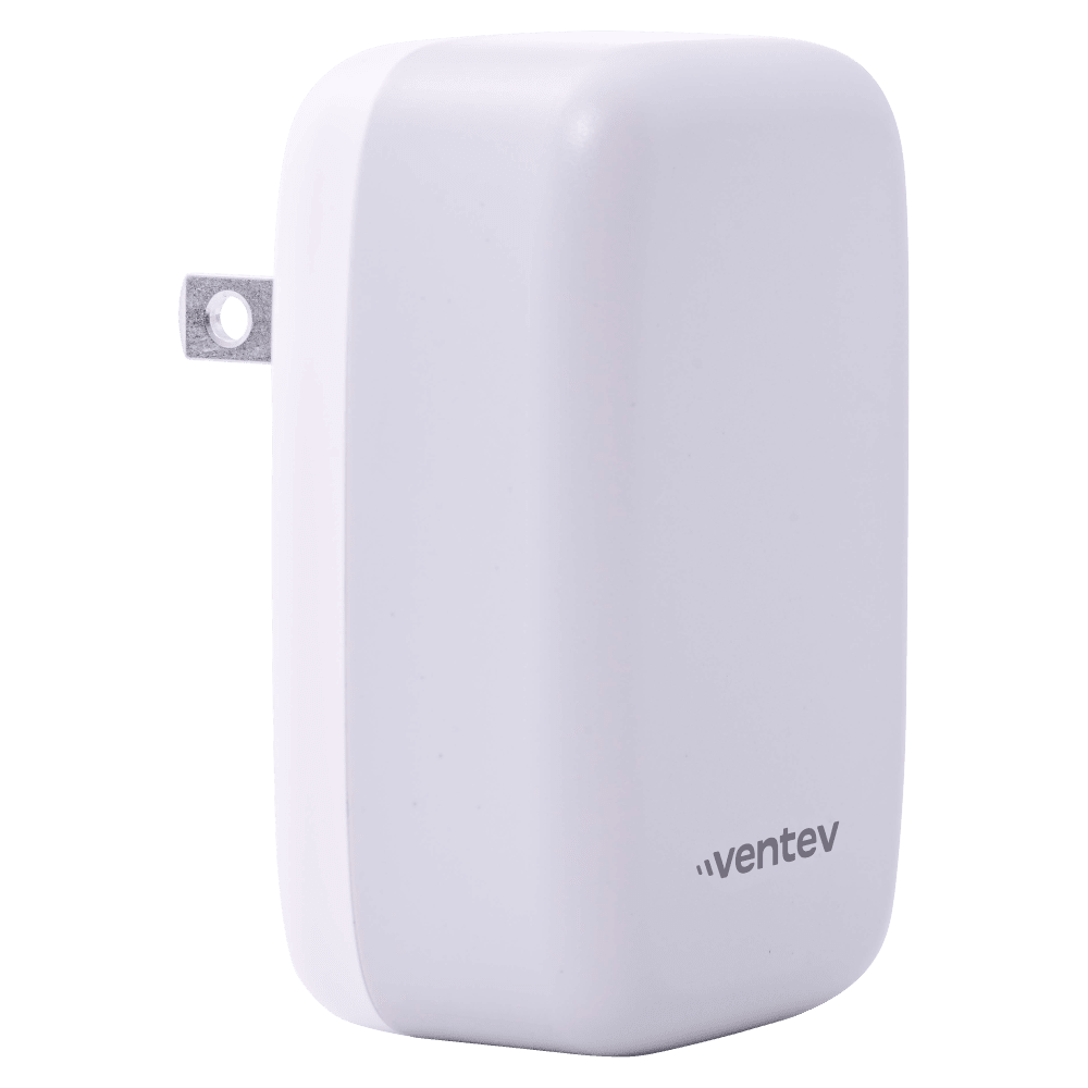 Wholesale cell phone accessory Ventev - 27W Dual USB-C and USB-A Wall Charger - White