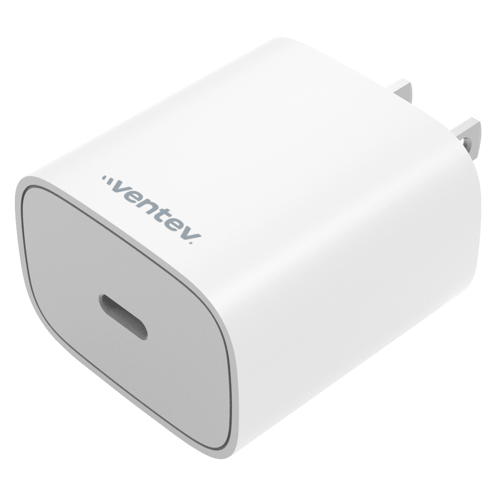 Wholesale cell phone accessory Ventev - ULTRAFAST 30W PPS High Speed USB C Wall Charger - White