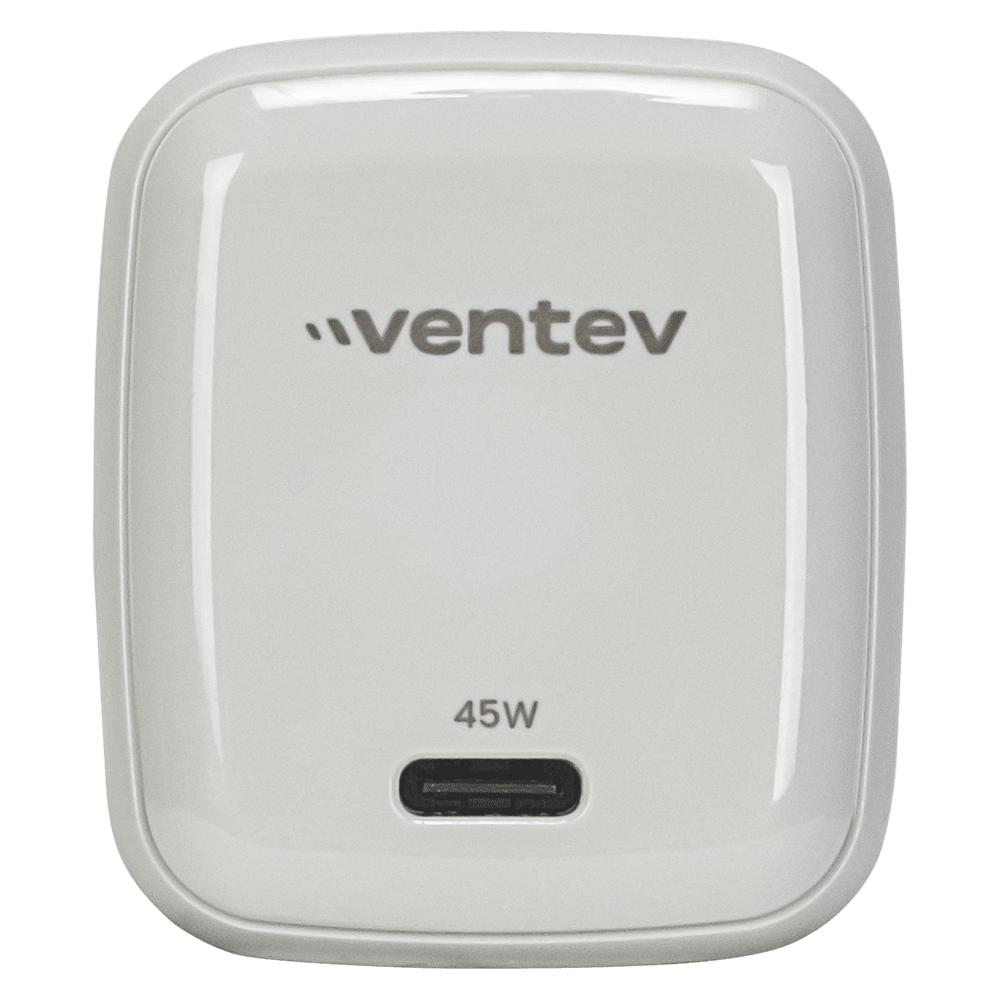 Wholesale cell phone accessory Ventev - ULTRAFAST GaN Mini 45W Wall Charger and 5A USB C to