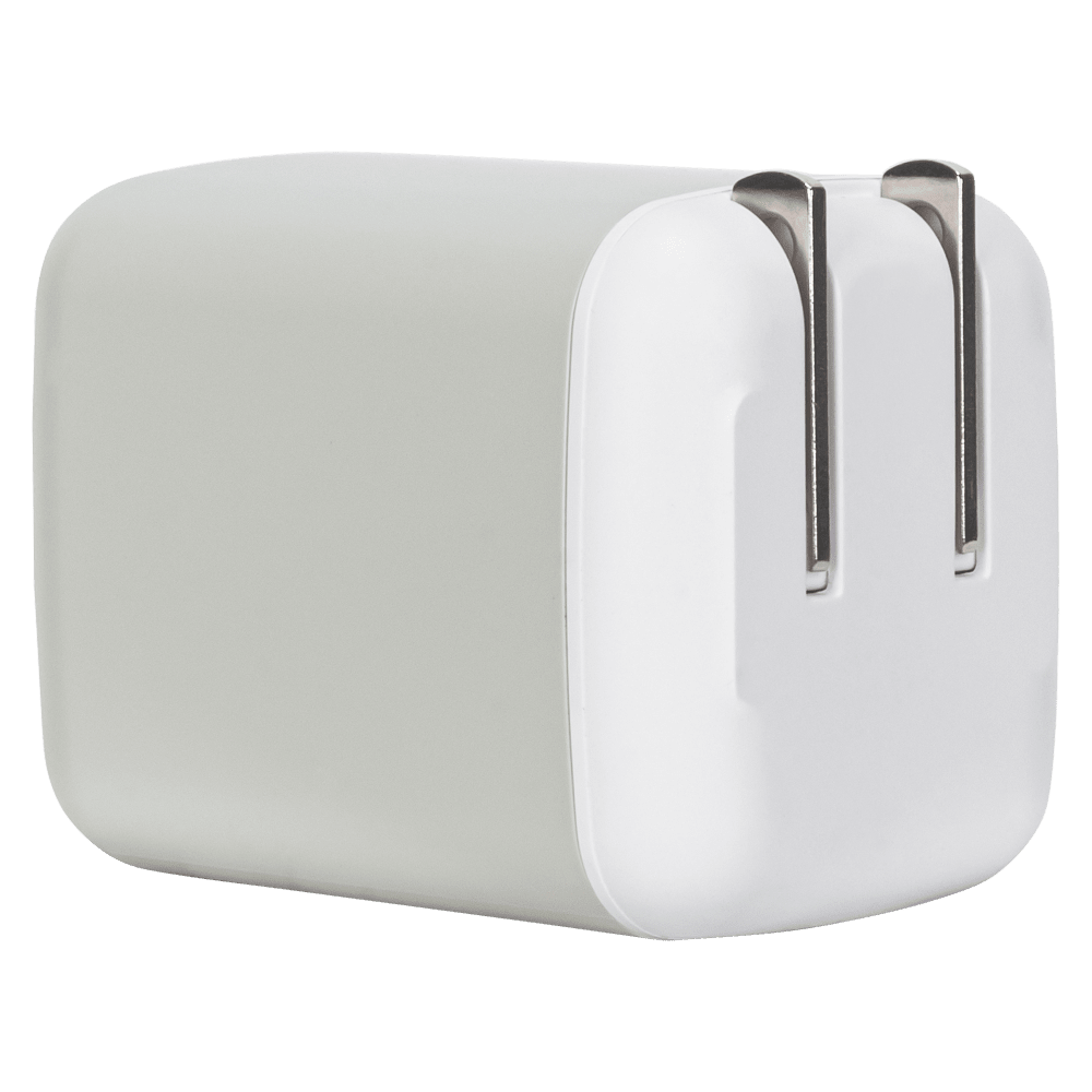 Wholesale cell phone accessory Ventev - 65W Dual USB C GaN Mini Wall Charger - White