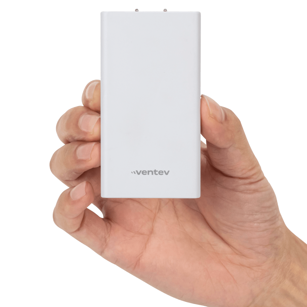 Wholesale cell phone accessory Ventev - 65W Dual USB C Slim Wall Charger - White