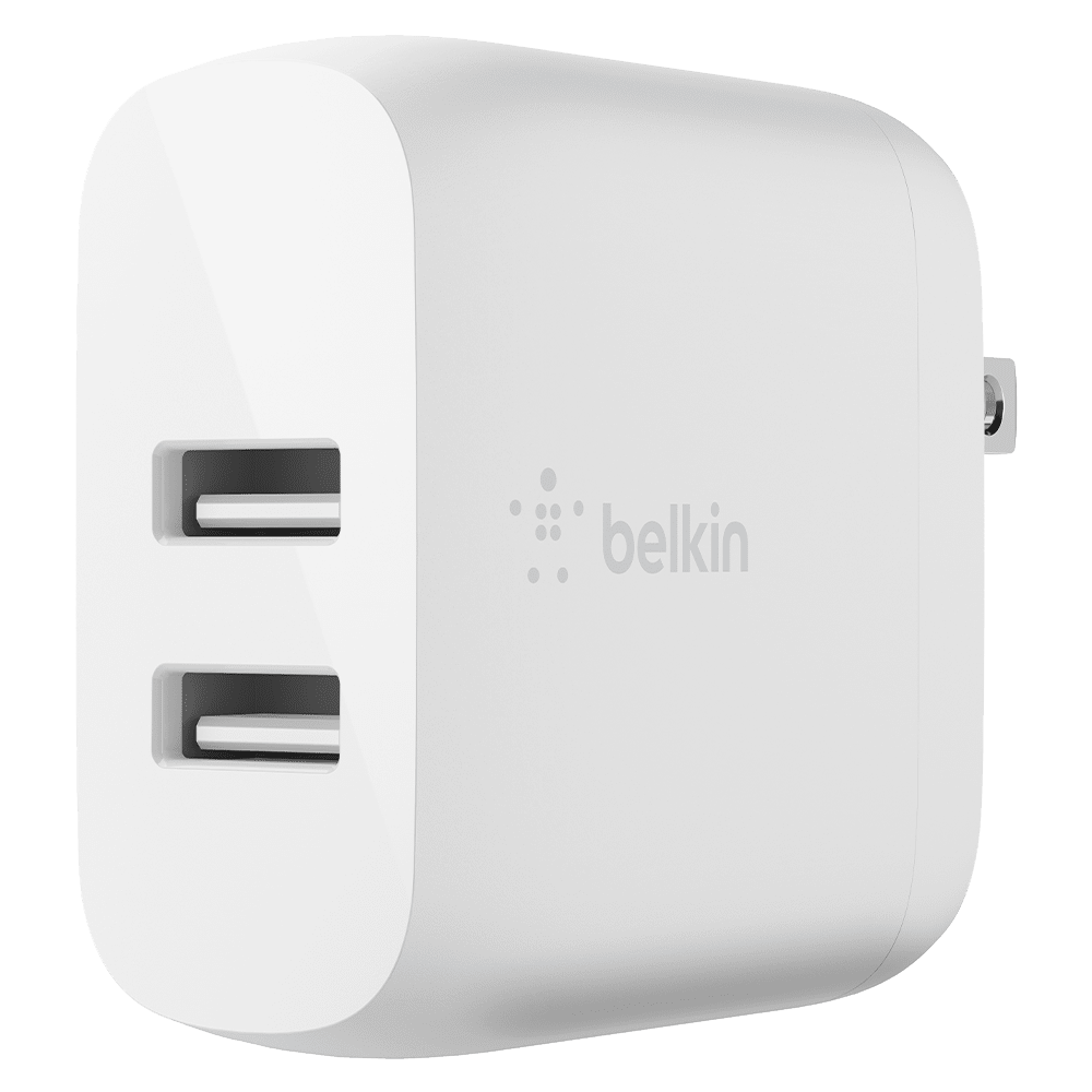 Wholesale cell phone accessory Belkin - Dual Port USB A 24W Wall Charger with Apple Lightning