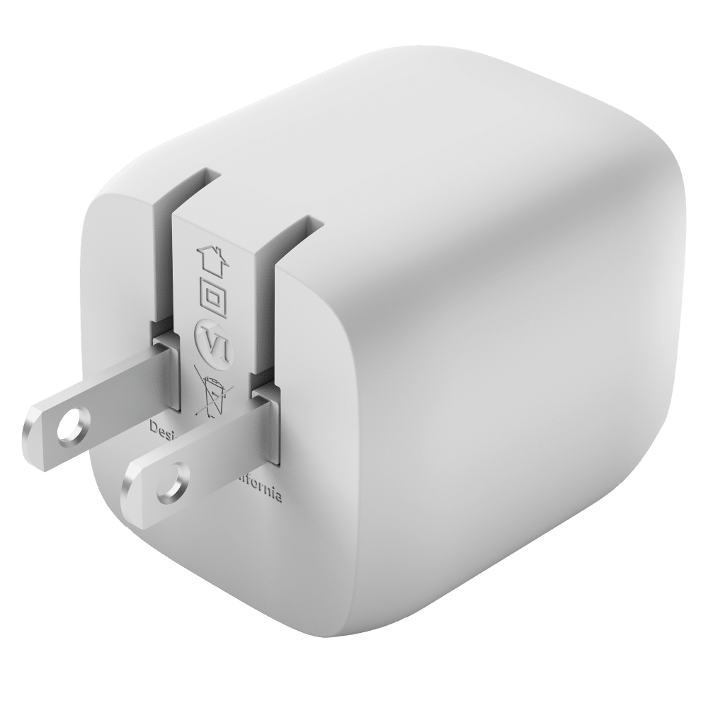 Wholesale cell phone accessory Belkin - Dual Port USB C PD Wall Charger with PPS 45W - White