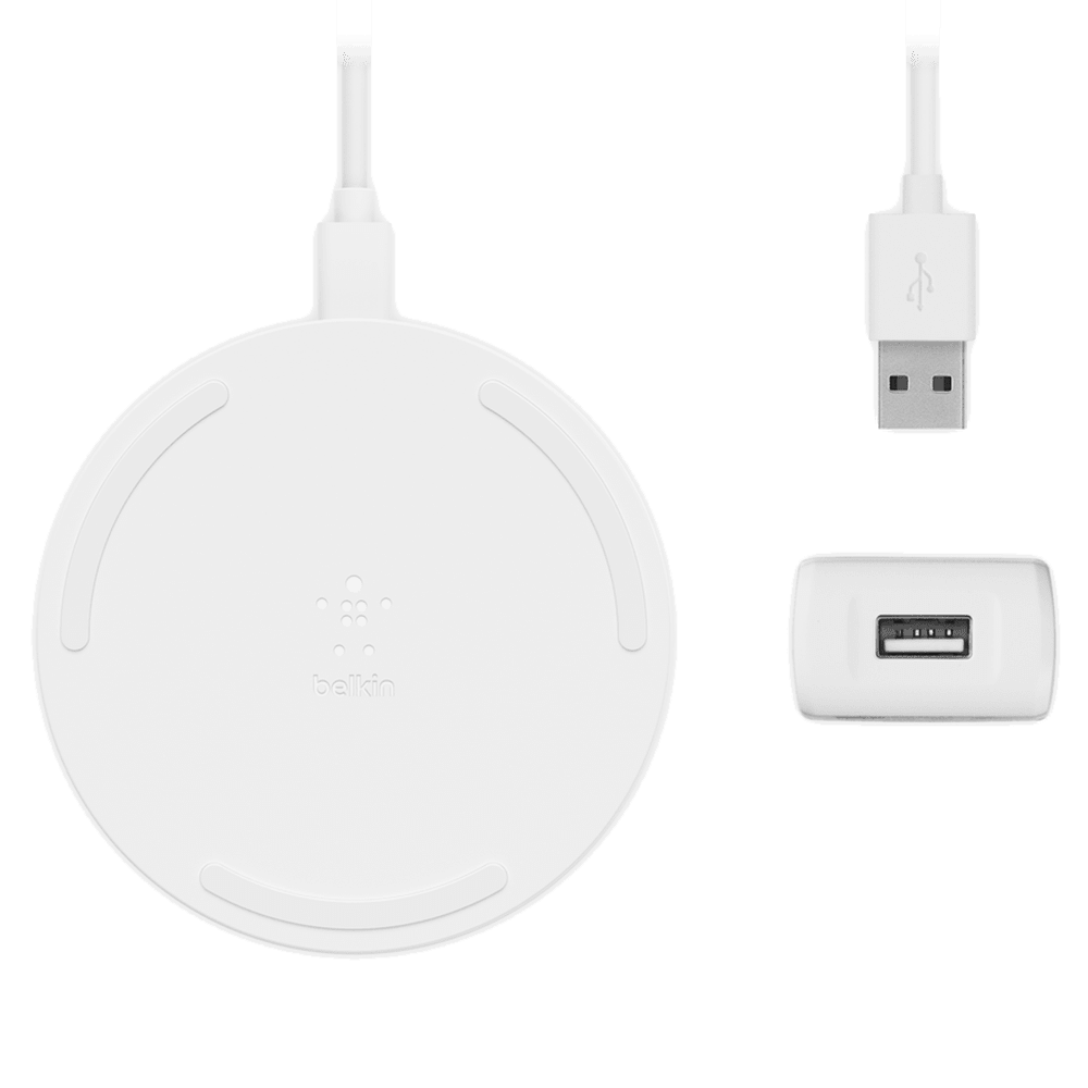 Wholesale cell phone accessory Belkin - Wireless Charging Pad 10W - White