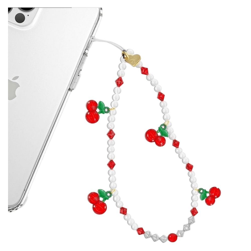 Wholesale cell phone accessory VELVET CAVIAR - Phone Charm - Mon Cheri Cherry