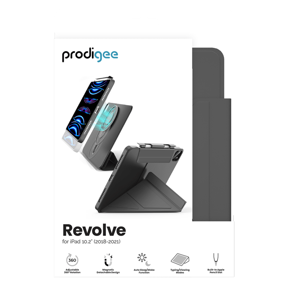 Wholesale cell phone accessory prodigee - Revolve Case for Apple iPad 10.2 - Black