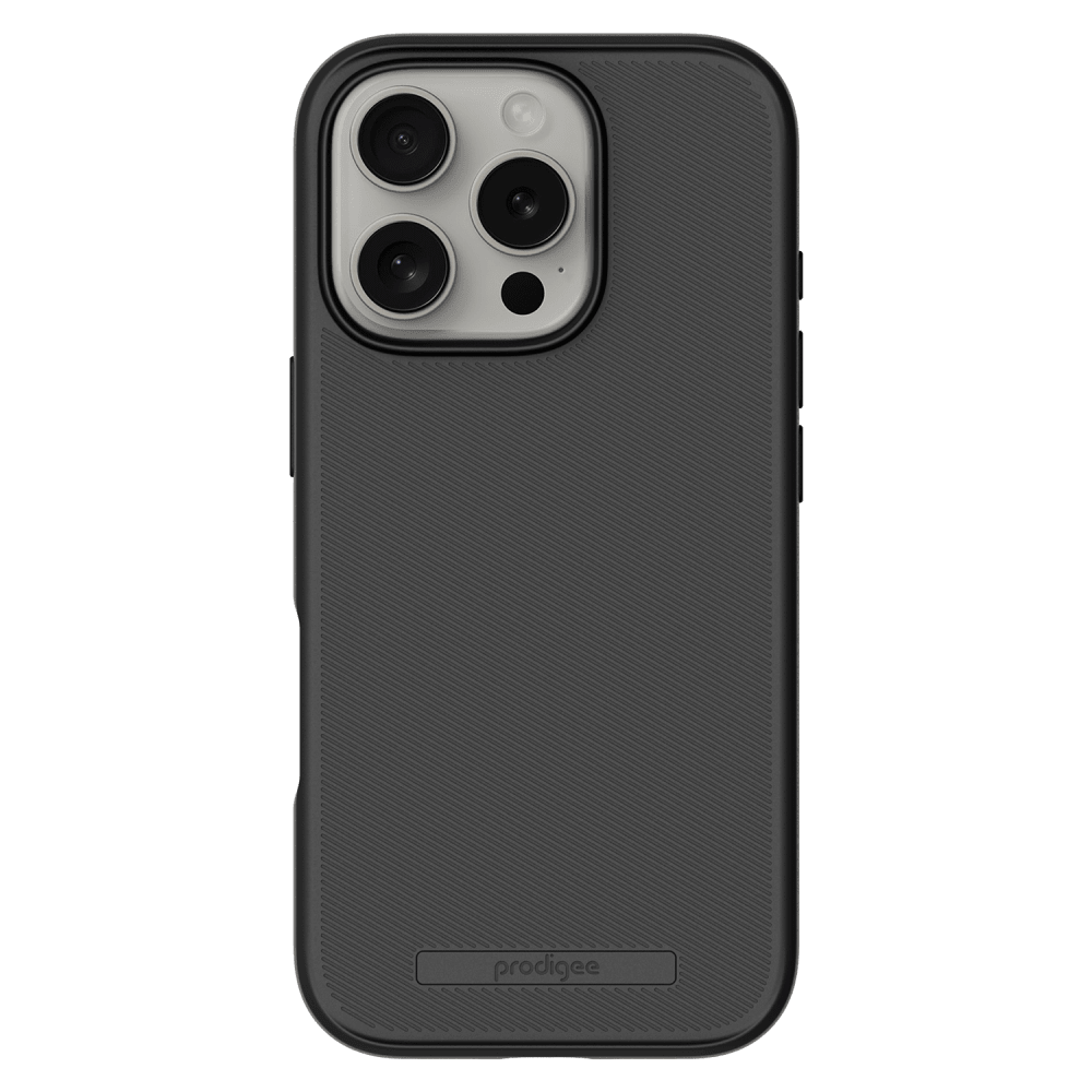 Wholesale cell phone accessory prodigee - Solid MagSafe Case for Apple iPhone 16 Pro - Black