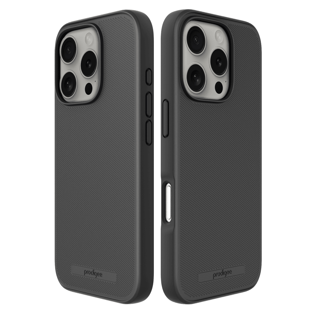 Wholesale cell phone accessory prodigee - Solid MagSafe Case for Apple iPhone 16 Pro - Black