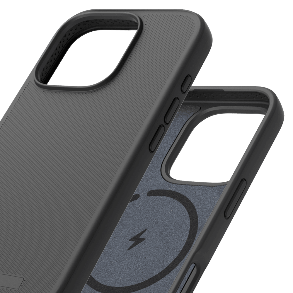 Wholesale cell phone accessory prodigee - Solid MagSafe Case for Apple iPhone 16 Pro - Black