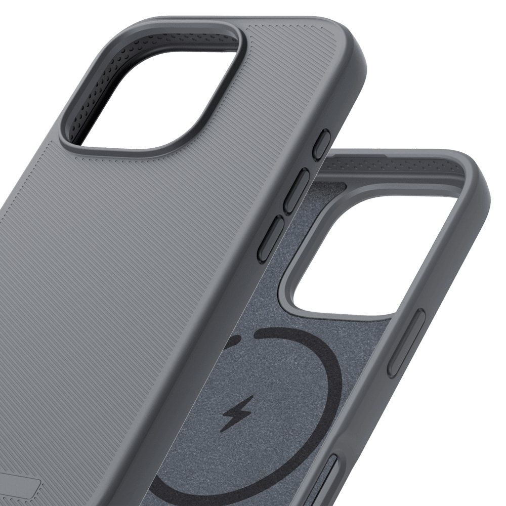 Wholesale cell phone accessory prodigee - Solid MagSafe Case for Apple iPhone 16 Pro - Pewter