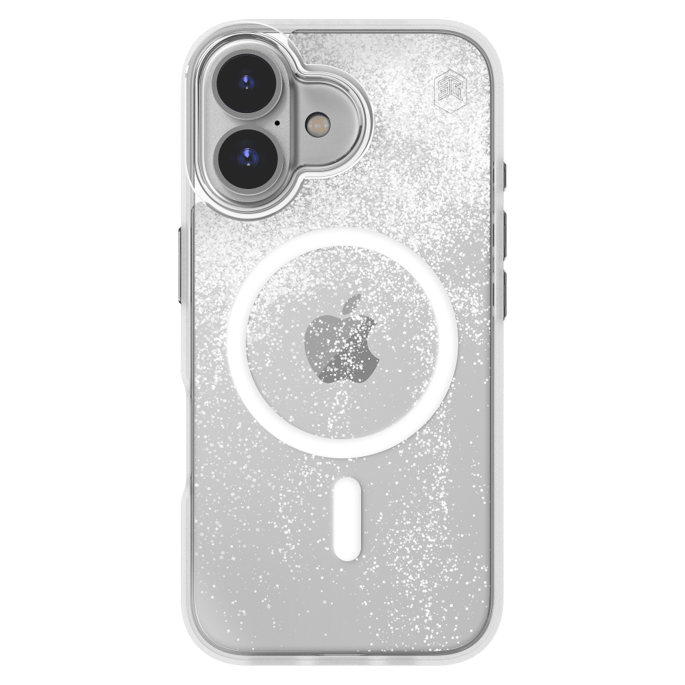 Wholesale cell phone accessory STM - Relax Sand MagSafe Case for Apple iPhone 16 - Clear and