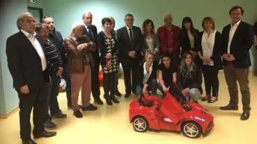 ôle Santé République -Inauguration: en voitures électriques pour nos jeunes patients au bloc opératoire
