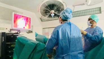 Colonne Coelioscopique 3D à la Clinique Ambroise Paré de Toulouse