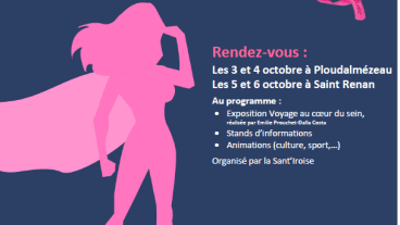 Octobre rose 2019 - prévention cancer du sein
