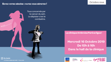 Affiche Octobre Rose