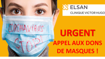Appel aux Dons de Masques ! #Polyclinique Notre Dame