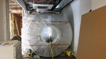 retrait de l'IRM du service