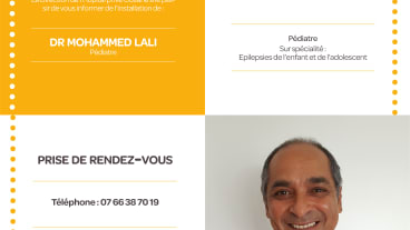 Arrivée du Dr Mohammed LALI, pédiatre - Hôpital Privé Océane à Vannes