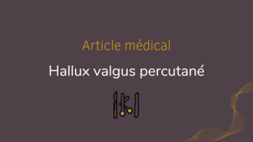 hallux valgus percutané clinique du parc lyon