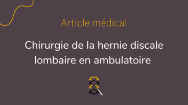 chirurgie de la hernie discale lombaire en ambulatoire clinique du parc lyon