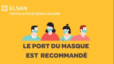Le masque n'est plus obligatoire mais recommandé