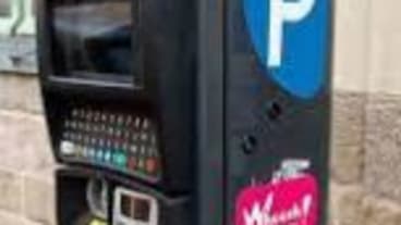 borne de paiement de stationnement