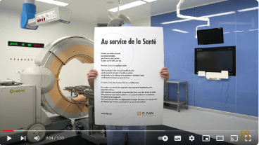 Capture écran de la vidéo des vœux 2024