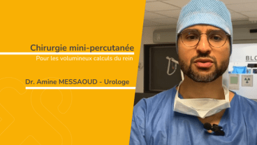 Docteur Messaoud, la chirurgie mini-percutanée pour les volumineux calculs du rein