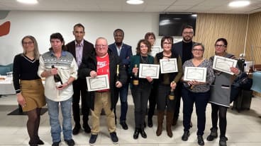 Les médaillés du travail