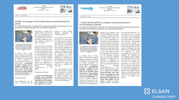 La clinique CONTI investit dans la microchirurgie de pointe