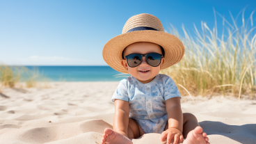 Conseils été bébé Majorelle